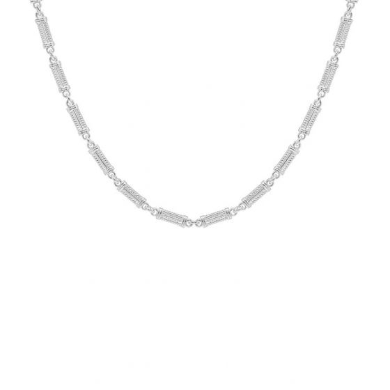 Annie Haak Classic Pillar Silver Necklace