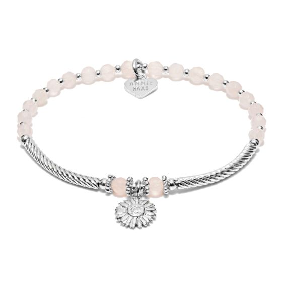 Annie Haak Fleur Sunflower Silver Charm Bracelet