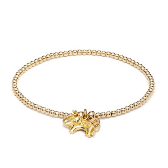 Annie Haak Santeenie Gold Elephant Charm Bracelet B0328-17 , B0328-19