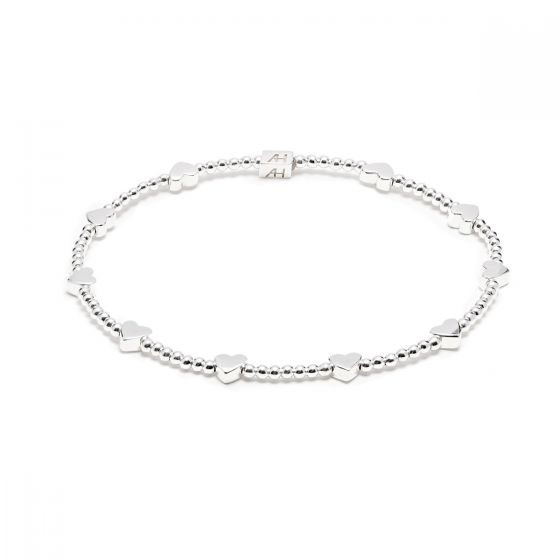 Annie Haak Sweetheart Silver Charm Bracelet