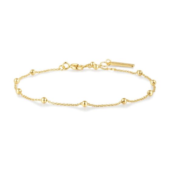 Ania Haie Gold Beaded Chain Bracelet - B058_01G