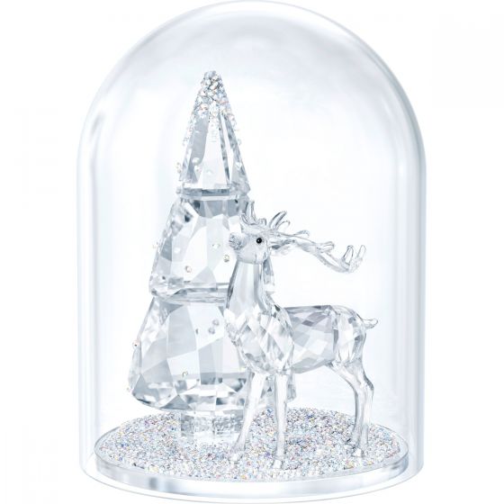 Swarovski Crystal Bell Jar - Pine & Stag 5403173