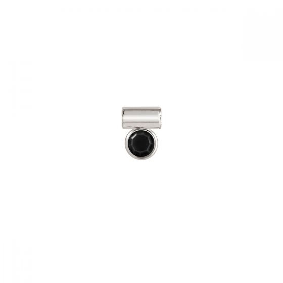 Nomination SeiMia pendant with black Cubic Zirconia - 147114_011