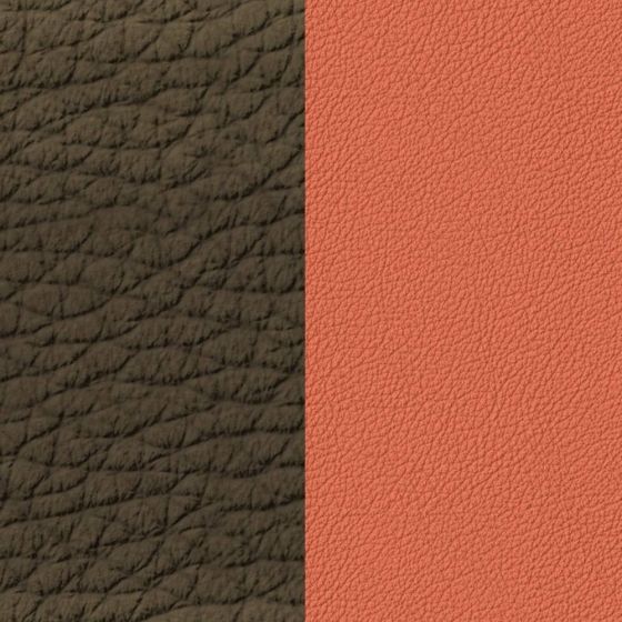 Les Georgettes Reversible Leather Insert - 8mm in Blush and Bronze