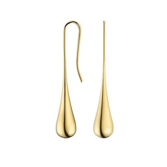 Buy Calvin Klein Ellipse Gold Tone Drop Earrings Online in UK