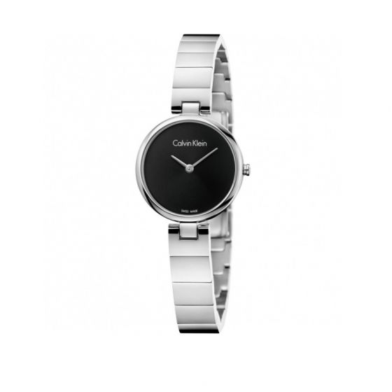 Calvin Klein Authentic Ladies Watch - Silver and Black