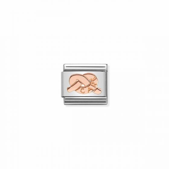 Nomination Rose Gold Care Knot Charm - 430104/26
