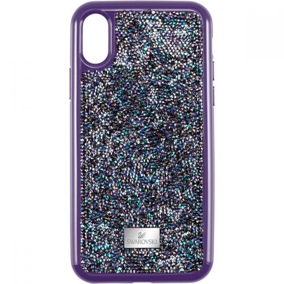 Swarovski Glam Rock Smartphone Case, iPhone® X, Purple 5449517