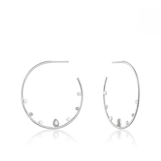 Ania Haie Dream Open Earrings, Silver E016-02H