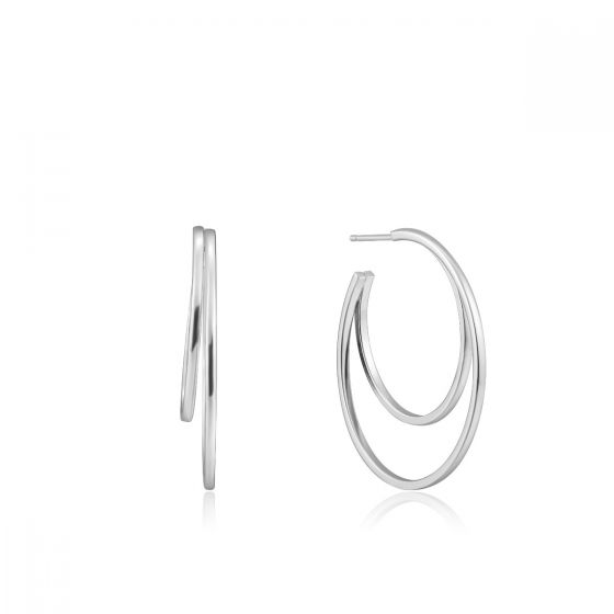 Ania Haie Crescent Hoop Earrings E023-10H