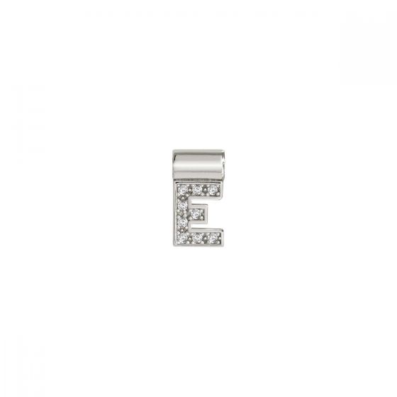 Nomination SeiMia pendant with letter E - Sterling Silver and Zirconia - 147115_005