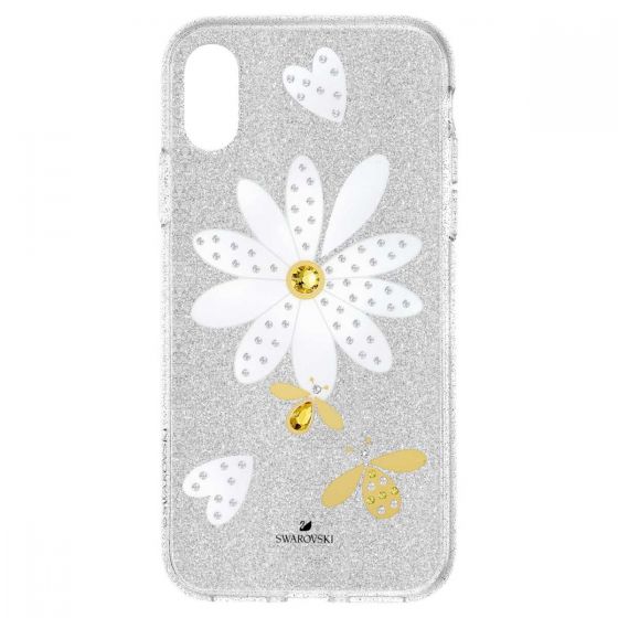 Swarovski Eternal Flower Smartphone Case, iPhone XS MAX, Light Multi-Coloured 5533978