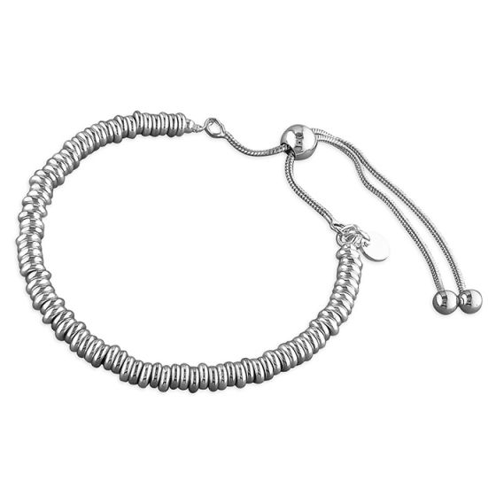 Slider Link Bracelet - Sterling Silver