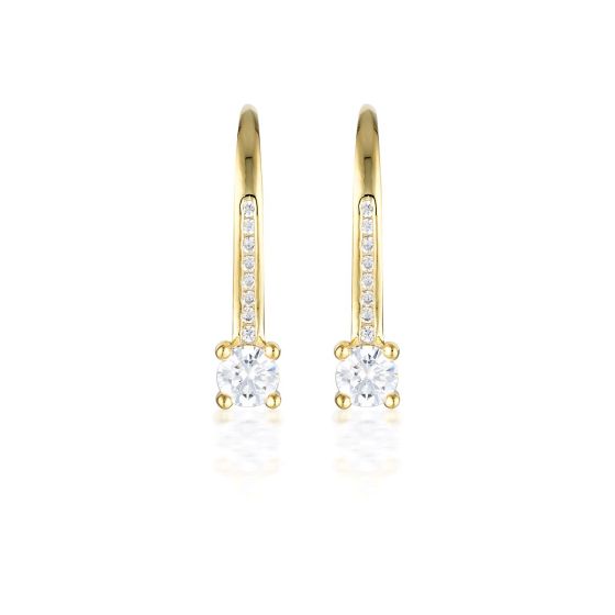 Georgini Red Carpet Venice Earrings - Gold - IE1083G