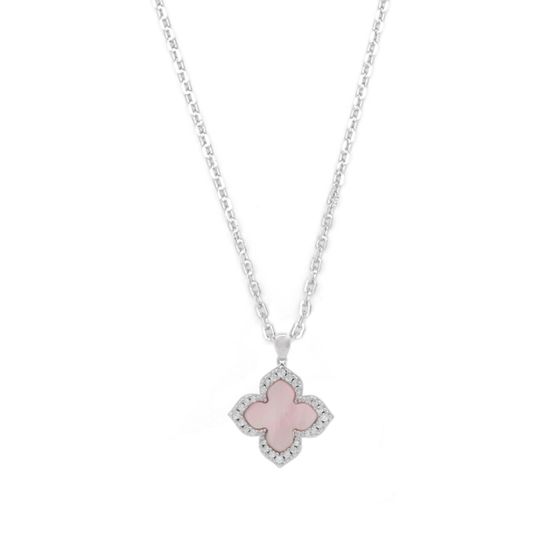 Georgini Sydney Soiree Fairwater Mother of Pearl Pendant - Silver IP1187W