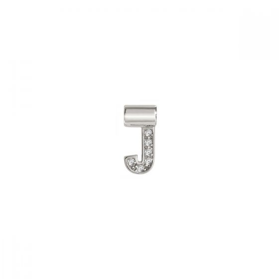 Nomination SeiMia pendant with letter J - Sterling Silver and Zirconia - 147115_010