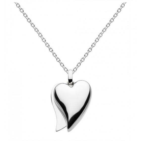 Kit Heath Love Affair Heart Silver Necklace 
90JT017