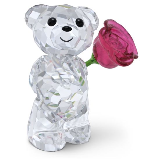 Swarovski Crystal Kris Bear - A Rose with Love 5691390