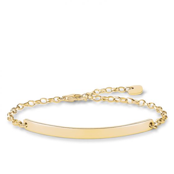 Thomas Sabo Love Bridge Classic Gold Plated Bracelet