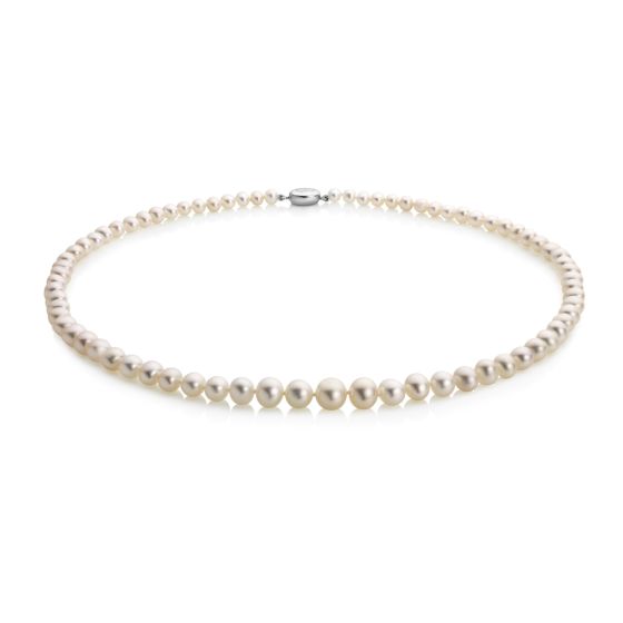 Jersey Pearl 18" Graduated Pearl Necklace
