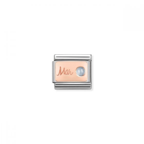 Nomination Rose Gold Classic March Charm - 430508/03
