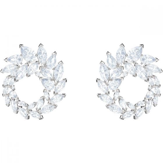 Swarovski louison hoop pierced best sale earrings