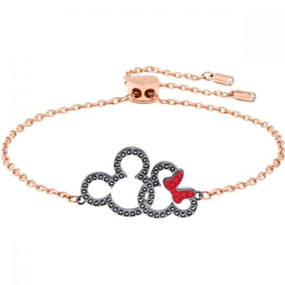 Swarovski Mickey & Minnie Bracelet, Multi-coloured, Mixed Plating 5435138