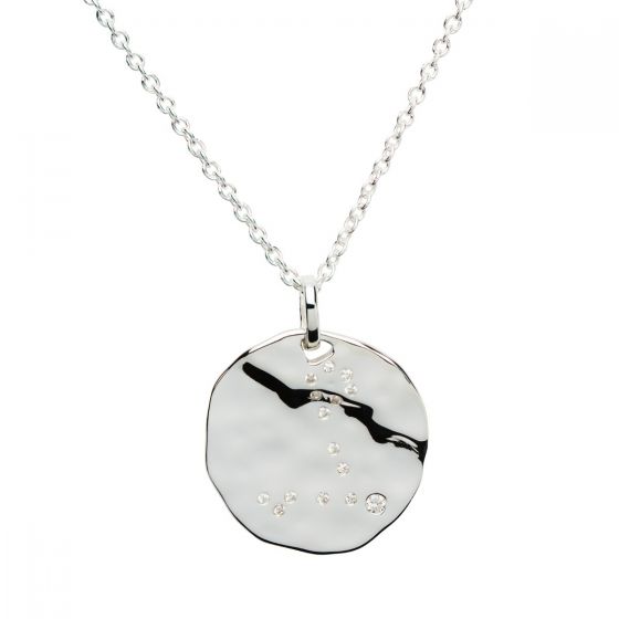 Unique & Co Zodiac Constellation Pendant - Pisces in Silver MK-617