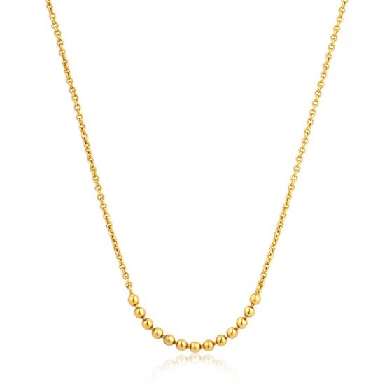 Ania Haie Modern Multiple Balls Necklace  Gold N002-04G