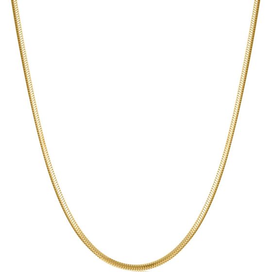 Ania Haie Snake Chain Necklace Gold Plated