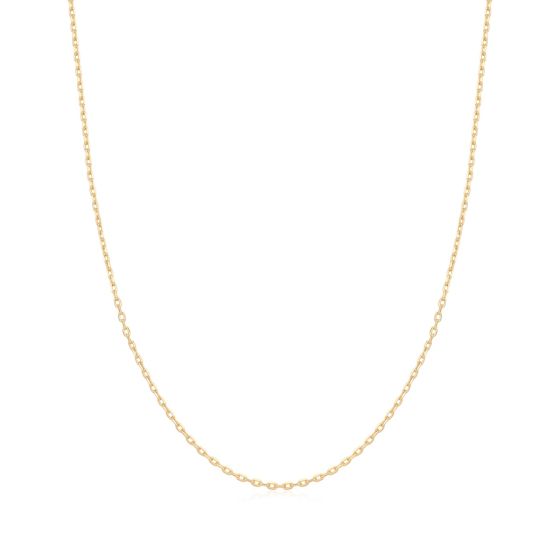 Ania Haie Gold Mini Link Charm Chain Necklace - N048-01G