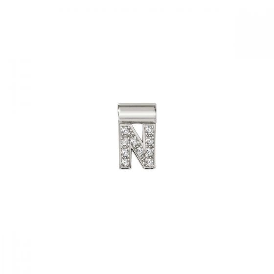Nomination SeiMia pendant with letter N - Sterling Silver and Zirconia - 147115_014