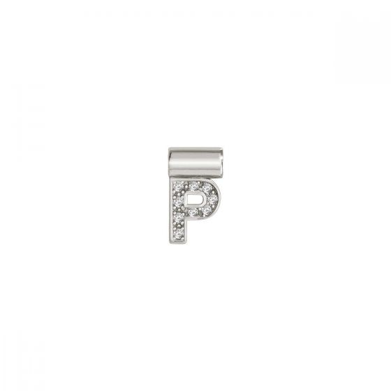 Nomination SeiMia pendant with letter P - Sterling Silver and Zirconia - 147115_016