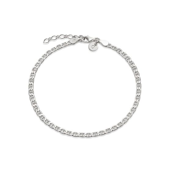 Daisy Infinity Chain Bracelet - Silver RBR07_SLV