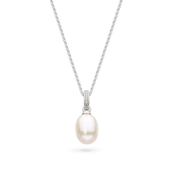 Kit Heath Revival Classic Pearl Glitz CZ Necklace - 90429FPC