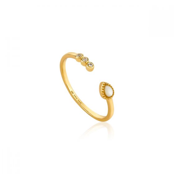 Ania Haie Dream Adjustable Ring, Gold R016-01G