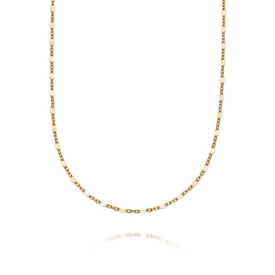 Daisy Peachy Chain Necklace - Gold RN08_GP