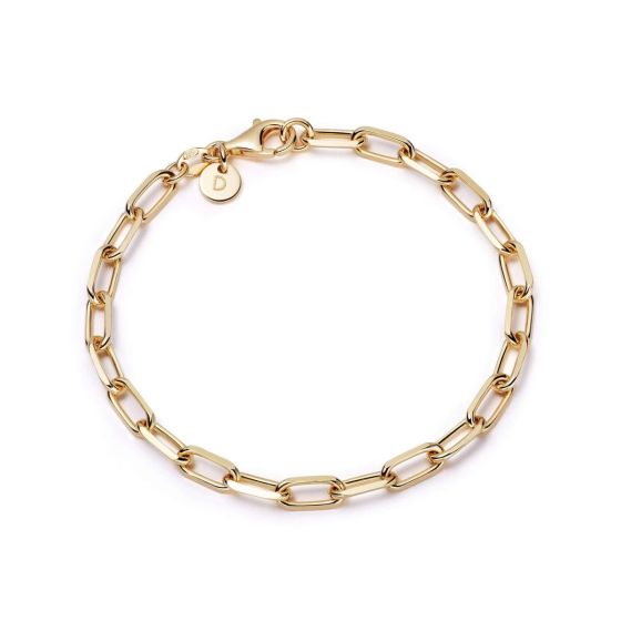 Daisy Shrimps Chunky Chain Bracelet - Gold SHBR001_GP