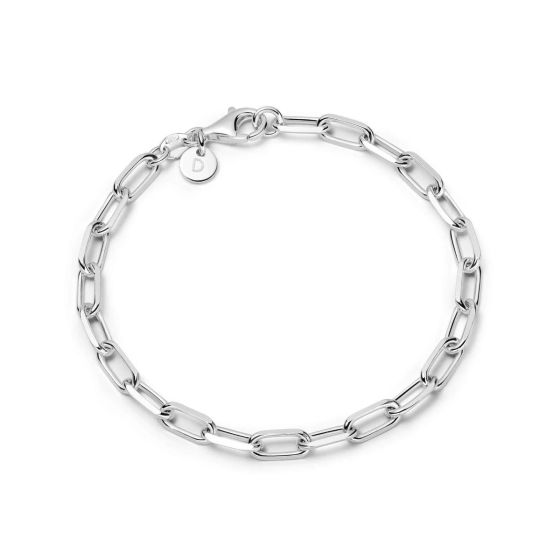 Daisy Shrimps Chunky Chain Bracelet - Silver