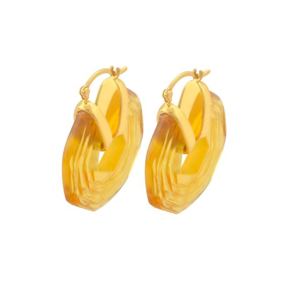 Shyla Sphinx Earrings - Soft Champagne