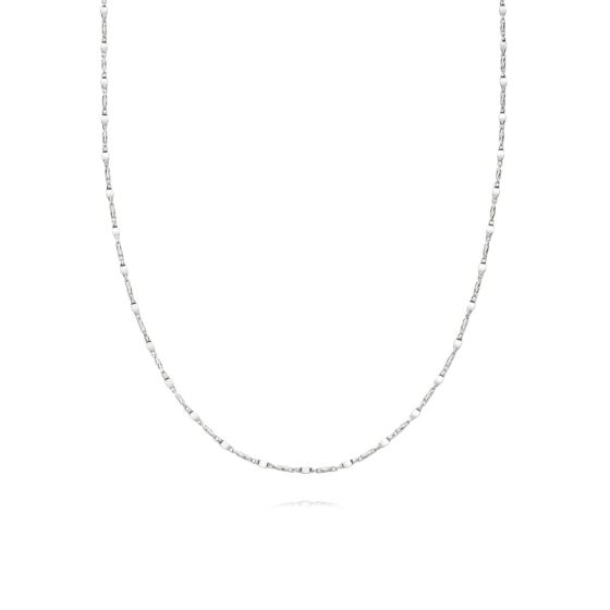 Daisy Isla Tidal Twist Necklace - Silver SN10_SLV