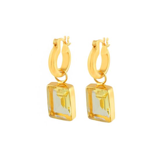 Shyla London Sorrento Earrings - Lemon