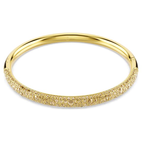 Swarovski Sublima Bangle Snow Pavé - White with Gold Tone Plating - 5723337