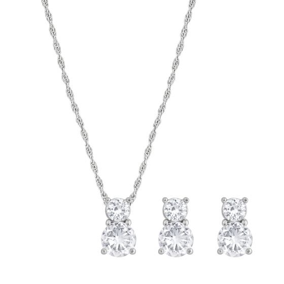 Swarovski Brilliance Necklace & Earring Set 