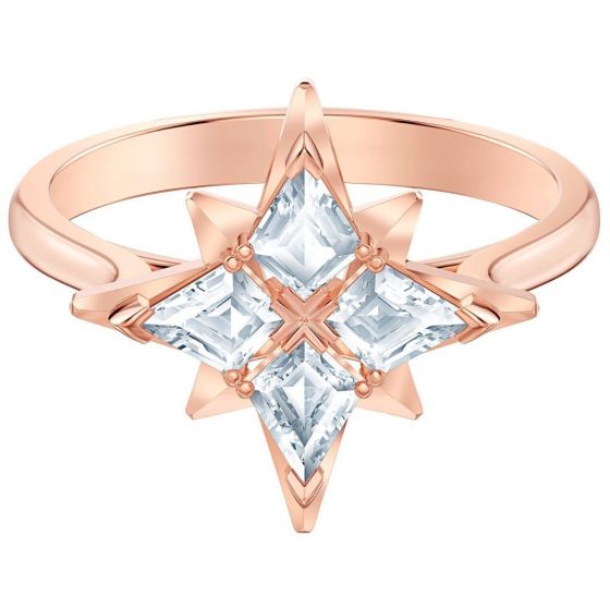 Swarovski Symbolic Ring, White, Rose Gold Plating 5494346, 5513217
