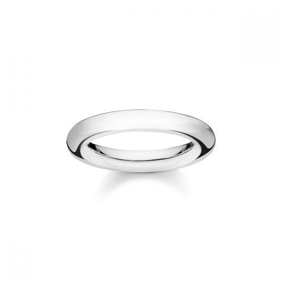 Thomas Sabo Classic Round Band Silver Ring TR2215-001-21