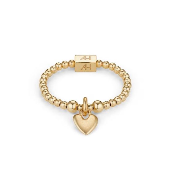 Annie Haak Weeny Heart Gold Charm Ring