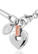 Clogau Silver Cariad Heart Bracelet XX3CRBR6