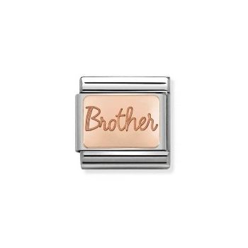 Nomination Composable Classic Rose Gold Brother charm - 430101_37
