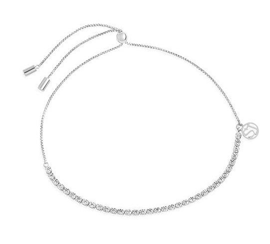 Sif Jakobs Ellera Tennis Bracelet - Silver with White Zirconia